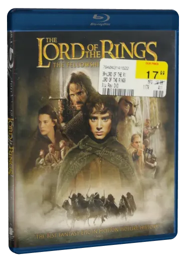 The Lord of the Rings: The Fellowship of the Ring Blu-ray, New Line Cinema