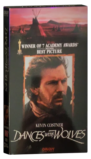 Dances with Wolves VHS, Orion Home Video
