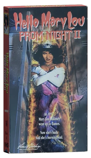 Hello Mary Lou: Prom Night II VHS, Samuel Goldwyn Home Entertainment