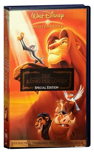 The Lion King VHS cover