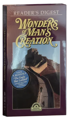 Wonders of Man's Creation VHS cover