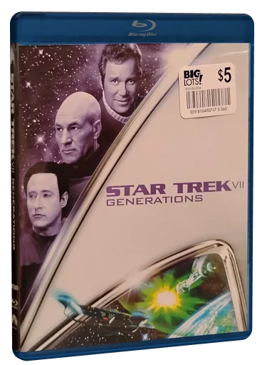 Star Trek: Generations Blu-ray, Paramount