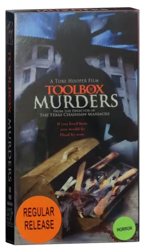 Toolbox Murders VHS, Lions Gate Home Entertainment