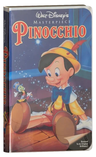 Pinocchio VHS, Disney Home Video