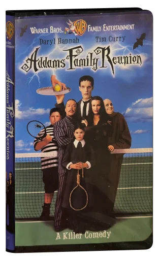 Addams Family Reunion VHS, Warner Bros. Family Entertainment