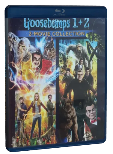 Goosebumps 1+2 2-Movie Collection Blu-ray cover