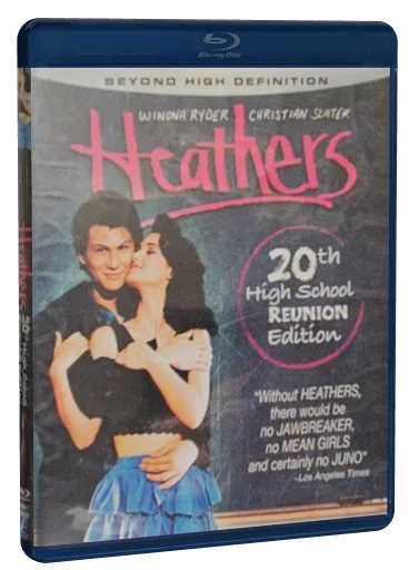 Heathers Blu-ray, Anchor Bay Entertainment