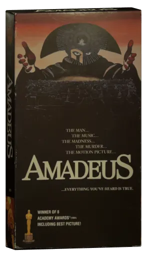 Amadeus VHS, Warner Home Video