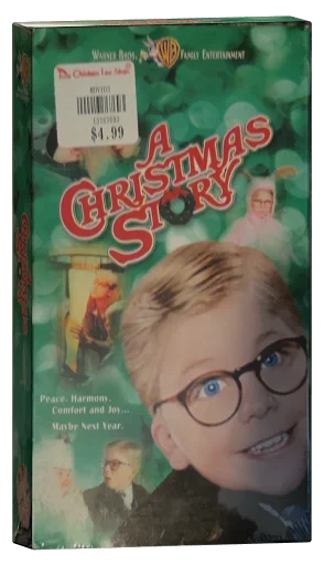 A Christmas Story VHS, Warner Bros. Family Entertainment