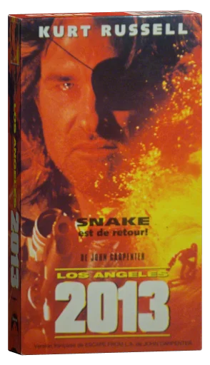 Escape from L.A. VHS, Paramount Home Video