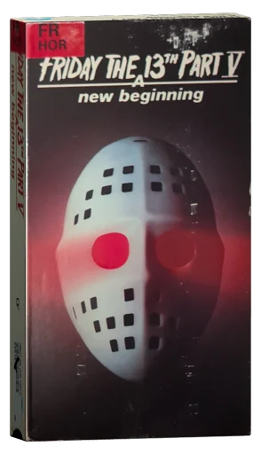 Friday the 13th: A New Beginning VHS, Paramount Pictures