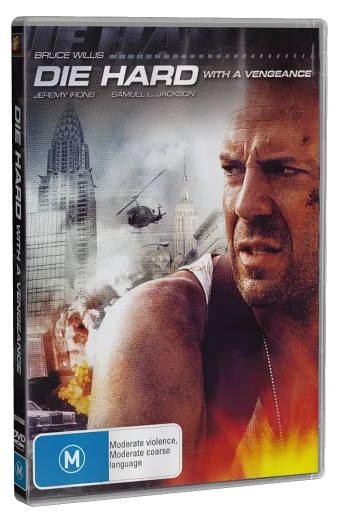 Die Hard: With a Vengeance DVD, Twentieth Century Fox Home Entertainment South Pacific