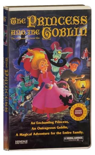The Princess and the Goblin VHS, Hemdale Home Video, Inc.