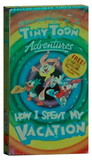 Tiny Toon Adventures: How I Spent My Vacation VHS, Warner Home Video