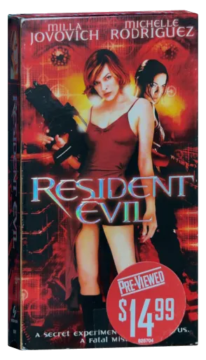 Resident Evil VHS, Columbia TriStar Home Entertainment