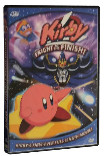 Kirby: Fright to the Finish! DVD cover