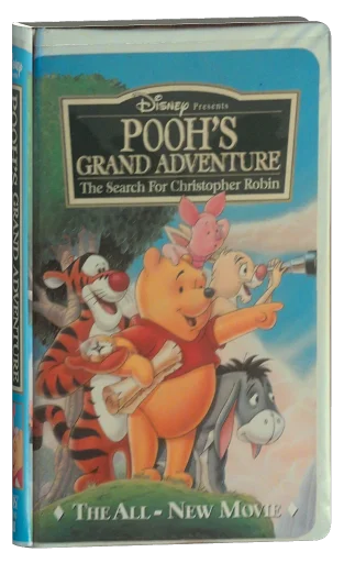 Pooh's Grand Adventure: The Search for Christopher Robin VHS, Disney