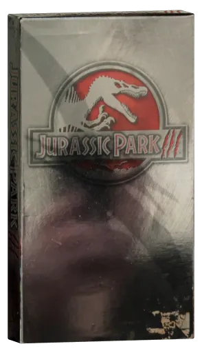 Jurassic Park III VHS, Universal Studios Home Video