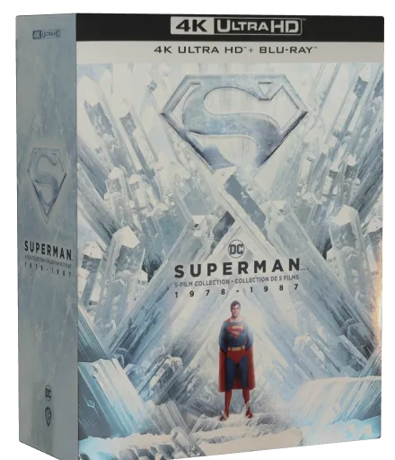 Superman 5-Film Collection: 1978-1987 4K-UHD cover