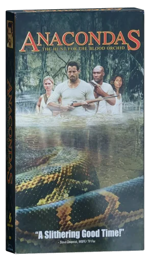 Anacondas: The Hunt for the Blood Orchid VHS, Columbia TriStar Home Entertainment