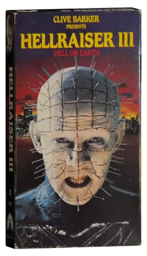 Hellraiser III: Hell on Earth VHS, Paramount