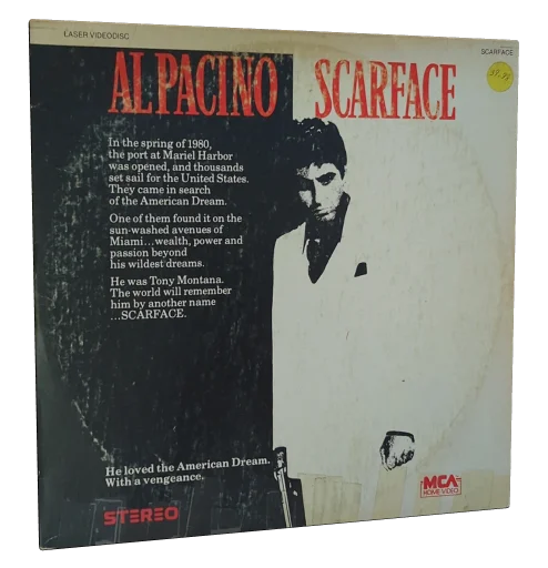 Scarface Laserdisc, MCA Home Video