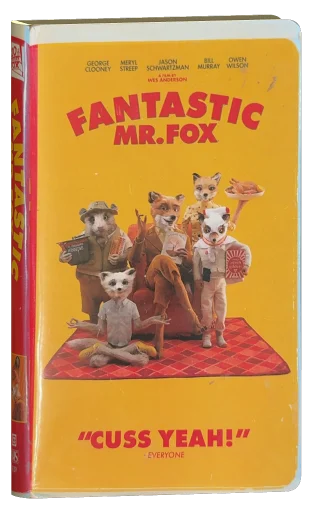 Fantastic Mr. Fox VHS, 20th Century Fox