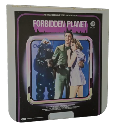 Forbidden Planet CED, MGM/CBS Home Video