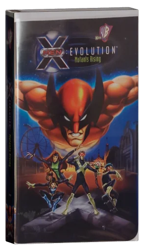 X-Men: Evolution VHS cover
