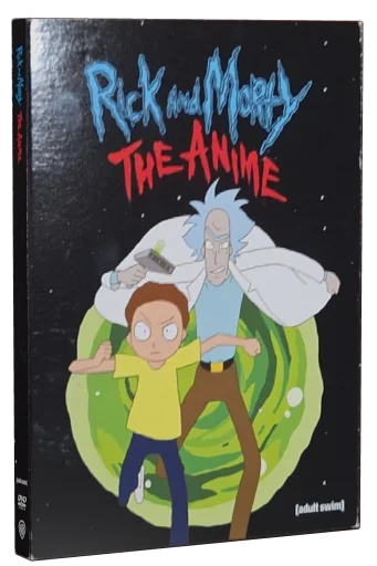 Rick and Morty: The Anime DVD cover