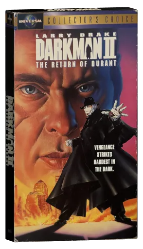 Darkman II: The Return of Durant VHS, Universal