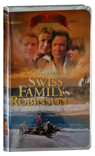 Swiss Family Robinson VHS, Walt Disney Home Video