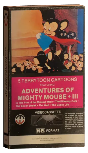 5 Terrytoon Cartoons Featuring Adventues of Mighty Mouse III