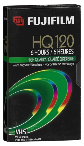 Fuji HQ High Quality VHS, Fujifilm