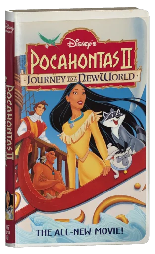 Pocahontas II: Journey to a New World VHS, Buena Vista Home Entertainment