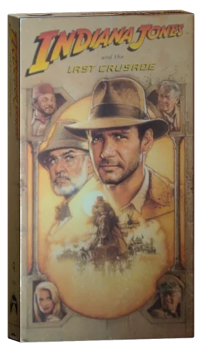 Indiana Jones and the Last Crusade VHS, Paramount