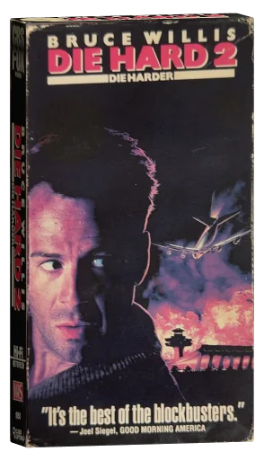 Die Hard 2 VHS, CBS/FOX Video