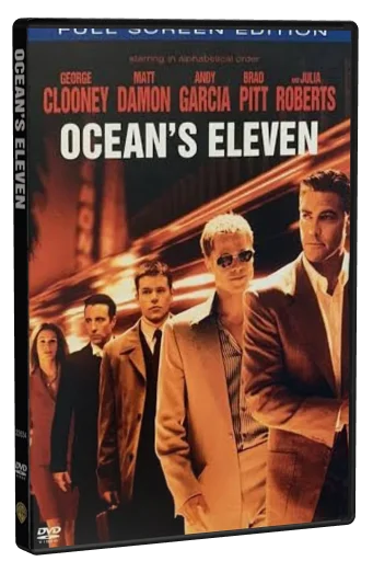 Ocean's Eleven DVD, Warner Home Video