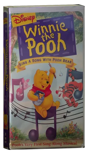 Winnie the Pooh: Sing a Song With Pooh Bear VHS, Walt Disney Home Video