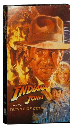 Indiana Jones and the Temple of Doom VHS, Paramount