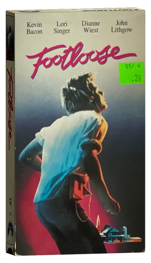 Footloose VHS, Paramount Home Video