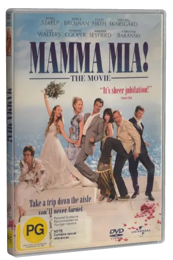 Mamma Mia! DVD, Universal Pictures Home Entertainment