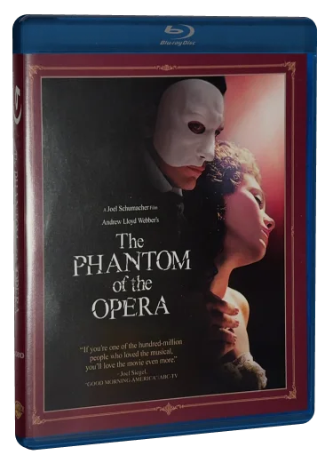 The Phantom of the Opera Blu-ray, Warner Bros.