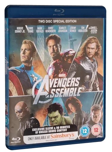 The Avengers Blu-ray, Paramount