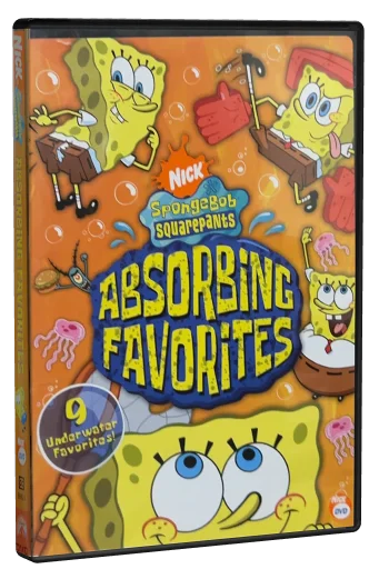 SpongeBob Squarepants - Absorbing Favorites DVD cover