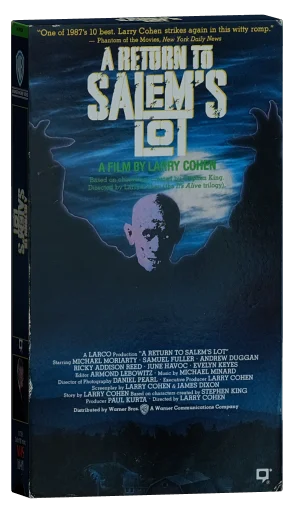 A Return to Salem's Lot VHS, Warner Home Video