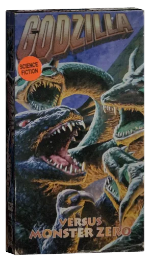Godzilla vs. Monster Zero VHS cover