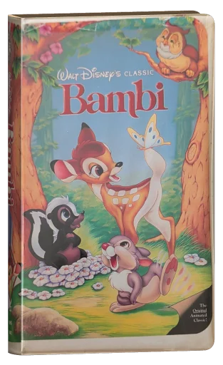 Bambi VHS, Walt Disney Home Video