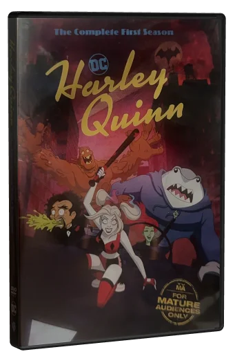 Harley Quinn complete first season DVD cover