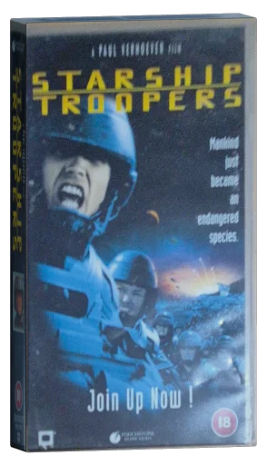 Starship Troopers VHS, Touchstone Home Video